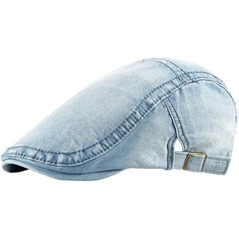 meioro Women’s Denim Newsboy Cap Cover