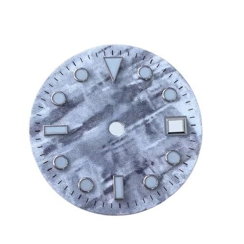 Cadran montre motif meteorite 29 mm pour vos sorties nocturnes et urbaines