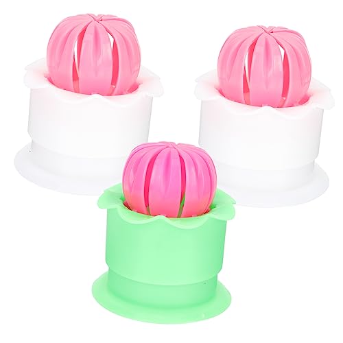 Cabilock 3Pcs Stuffed Dumplings Mold Kitchen Tool for Easy Homemade Steamed Buns Reliable Quick Convenient Cooking for