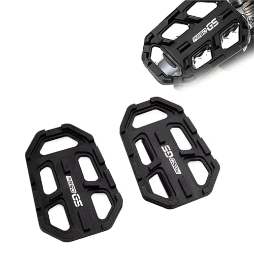 Pédales Moto F850GS en Aluminium Robuste, Repose-Pieds Moto Haute Résistance Tout-Terrain