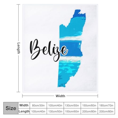 Couverture pelucheuse Belize contre le froid - Légère et chaude - 3