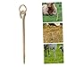 CIYODO Heavy Duty Dog Ground Stake Tie Out Stake for Outdoor Use for Camping Training and Pet Safety Long Suitable for Dogs and Livestock