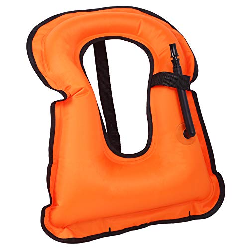 Chfine Child Swim Vest Inflatable Life Jacket Swim Jacket for Boys Girls,Swimming Life