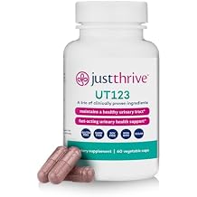 Just Thrive UT123 - Supports Urinary Tract Health for Women - Made with Cranberry, 60 Capsules
