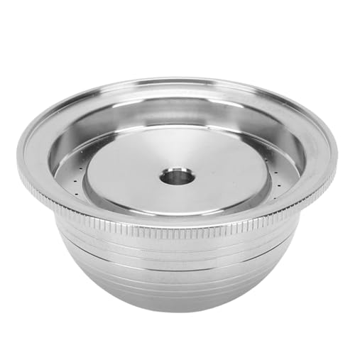 BAFOVY Cápsula de café Reutilizable, Acero Inoxidable 304 Premium, Kit Completo de Accesorios para una Preparación Perfecta con Máquina Vertuos Plus (150ML)