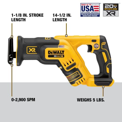 DEWALT 20V MAX XR Reciprocating Saw