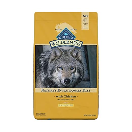 Blue Buffalo Wilderness High Protein, Natural Adult Healthy Weight Dry Dog Food, Chicken 24-lb