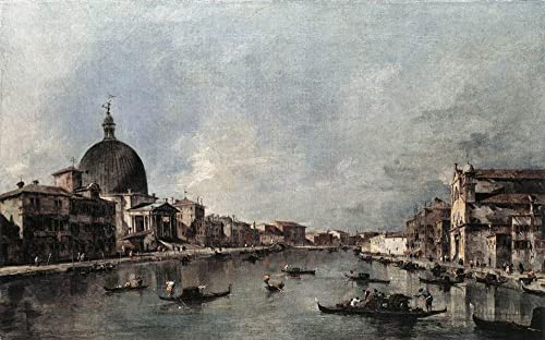 Art Tableau le Grand Canal pour sublimer votre salon avec une decoration venitienne