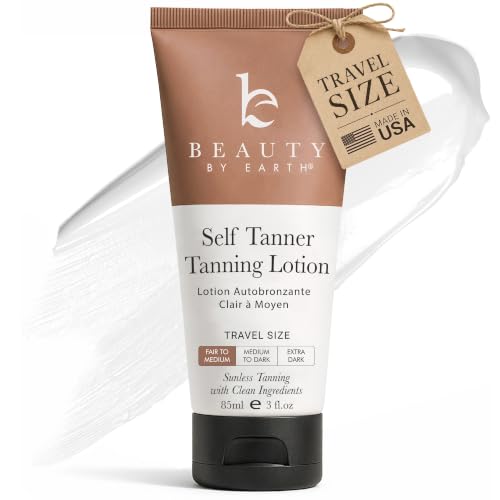 Image of Tanning Lotion Self Tanner - USA Made with Natural & Organic Ingredients