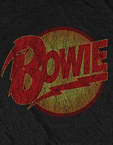 David Bowie T Shirt Diamond Dogs Vintage Distressed Logo Officiel Homme Nouveau - Les Beatles, Paul McCartney, John Lennon, RIngo Starr, George Harrison David Bowie T Shirt Diamond Dogs Vintage Distressed Logo Officiel Homme Nouveau – Image 4