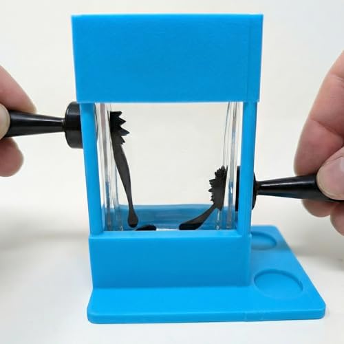 Ferrofluid Display STEM Desk Ornament (100ml Blue Frame)