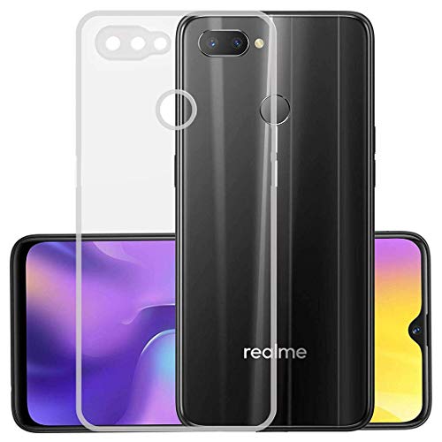 Image of Case Creation Brand - Mobile Cover for Realme U1 (Soft & Flexible Back Case), Transparent