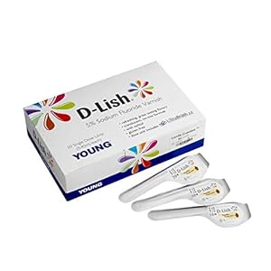 YNG D-Lish 5% Sodium Fluoride Varnish Fresh Melon Bx/200