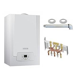 Chaudière Gaz Condensation MPX MI Slim De Dietrich 29 kW Complète (DOSSERET + DOUILLES + VENTOUSE)