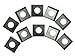 RIKON Power Tools 25-499C Carbide 2-Edge Inserts for 25-130H Planer, 10-Pack