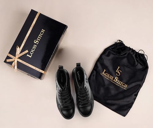 Image of LOUIS STITCH All Day Wear Lace-Up for Men | Comfortable Sneaker | LSP-SNK-AVI-High Ankle Lace-Up
