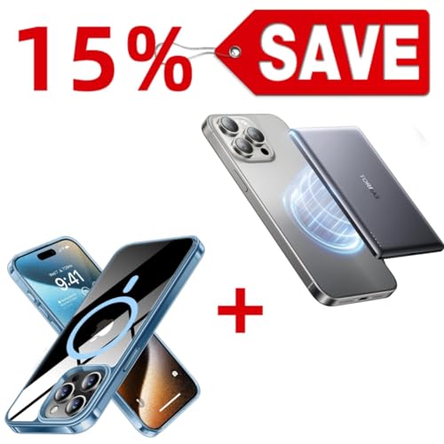 TORRAS 5,000mAh MiniMag Power Bank — Buy Together to Save 15%
