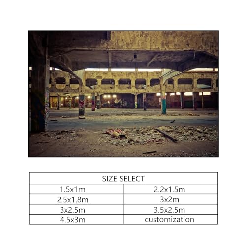 Accessoires séance photo paysage usine vide fond studio portrait - 6