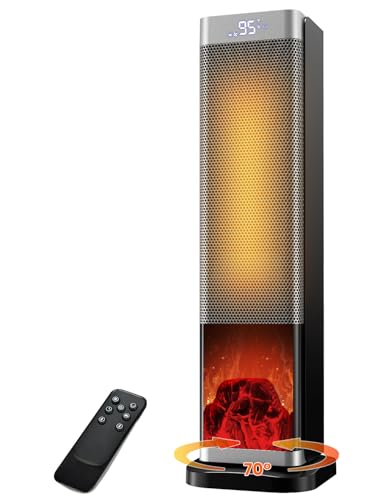 Space Heaters for Indoor Use, 1500W PTC Ceramic...