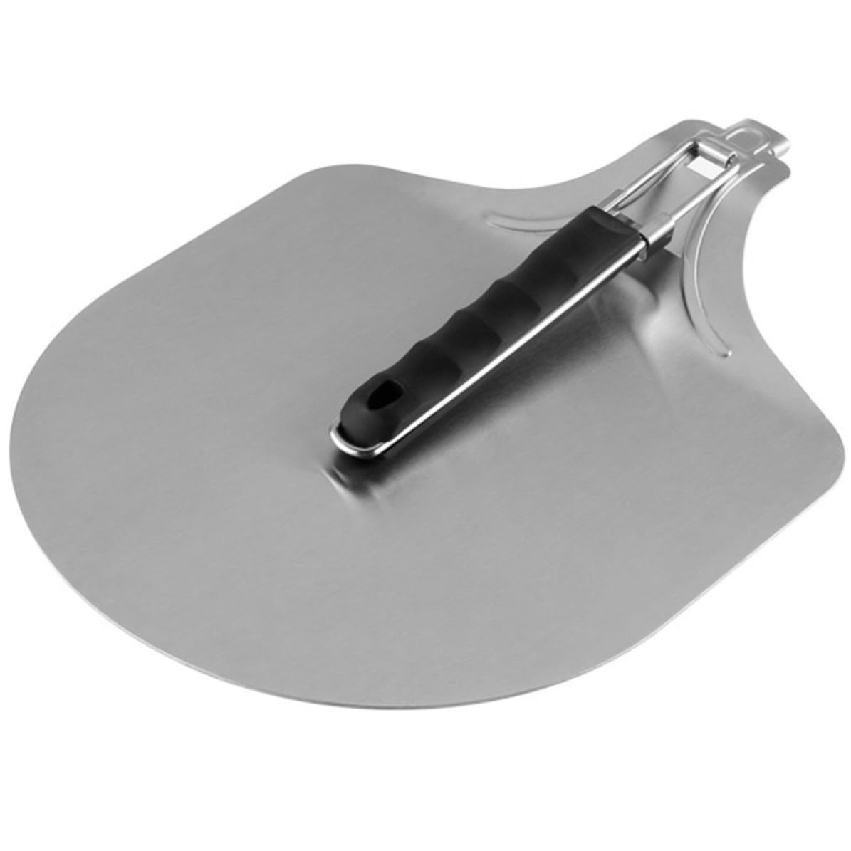 Alasum Pala Design e da Pizza in per Inossidabile Pieghevole Acciaio 12 Pollici Ergonomico Antiruggine, Utensile da Cucina Casa e Pizzeria