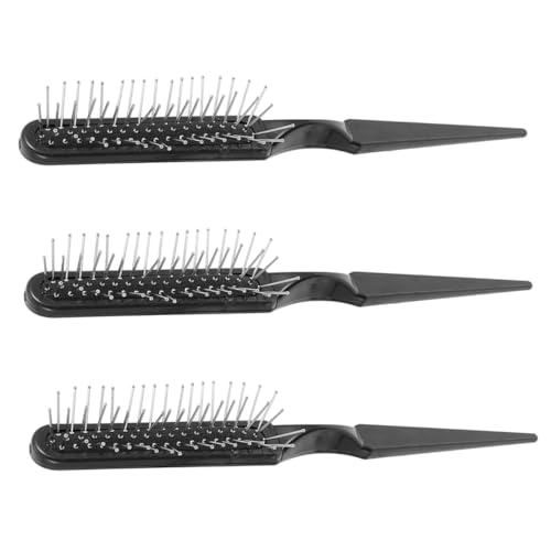 Mipcase 3 piezas Cepillo Desenredante con Peine de Rata para Masaje Capilar y Peinados Profesionales para Tintes Alisados y Cuidado del Cabello Húmedo