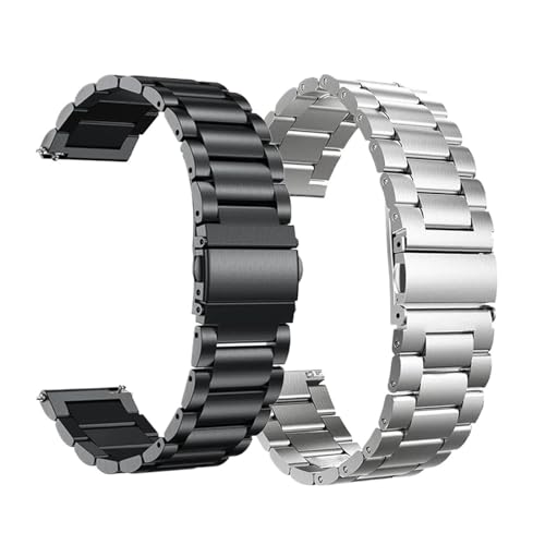 Bracelet de montre en acier inoxydable étanche à dégagement rapide 14mm-24mm