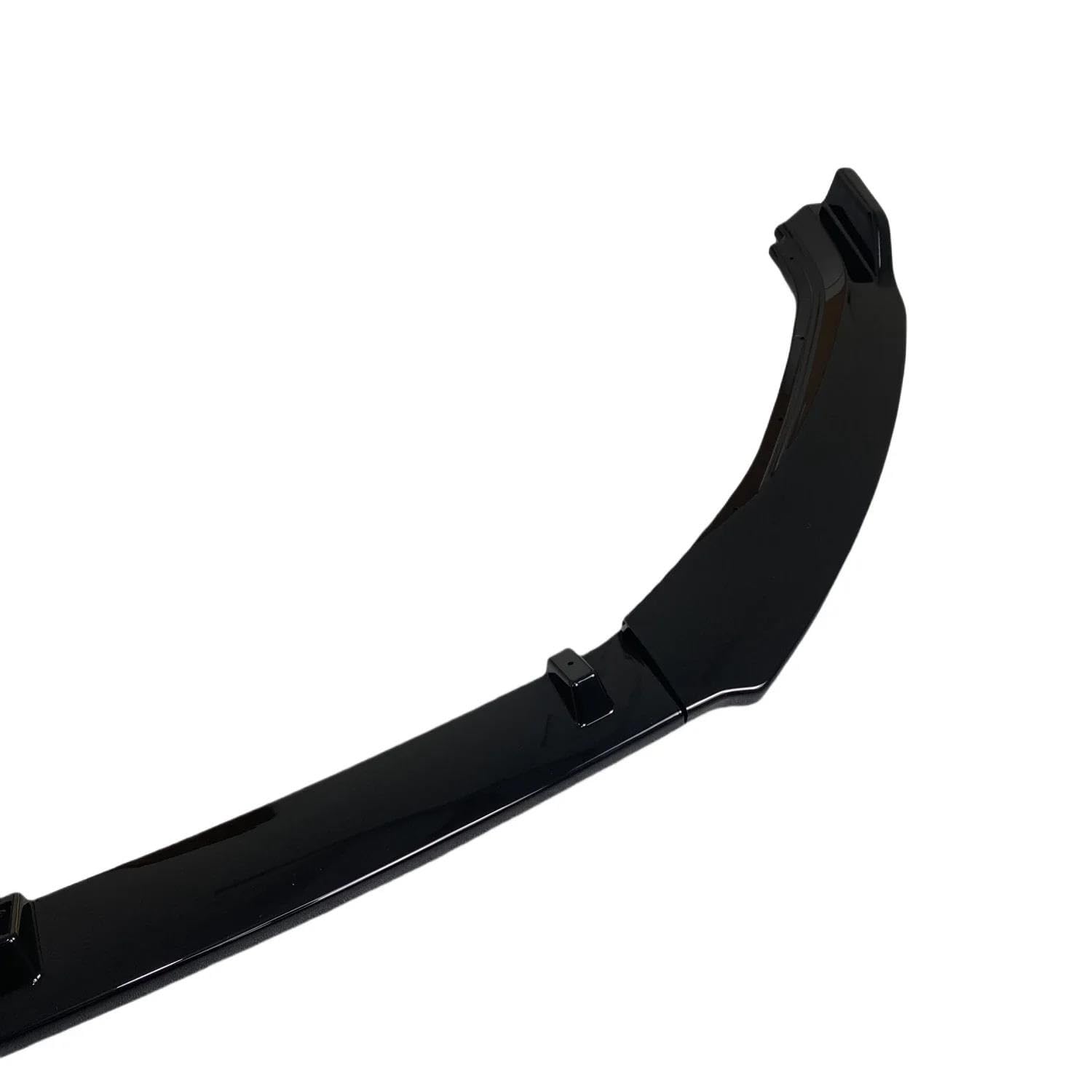 Coche Frontal Alerón Divisor Lip Para Seat Para Leon MK2 1P Para FR Para S/T Para TSI Facelift 2009-2012 Tuning 3 Piezas Parachoques Delantero Negro Brillante Alerón Faldón Lateral Parachoques Delante