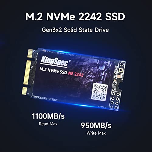 Kingspec 256Gb M.2 Nvme Ssd, 2242 Pcie Gen3X2 Internal Solid State Drive For Laptop/Notebook (2242, 256Gb) #TOP1