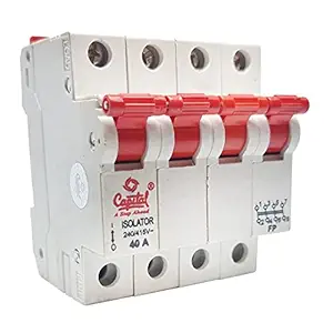 Capital 63A Isolator Four Pole