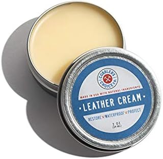 Cobbler's Choice All-Natural Leather Cream - Restores and Protects Smooth Leather - Made with Triple Filtered BeesWax - 2 OZ.