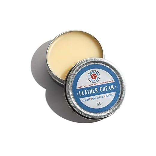 COBBLER'S CHOICE CO. FINEST QUALITY All Natural Leather Cream - Made with Triple Filtered BeesWax (2 OZ. (59 ML))