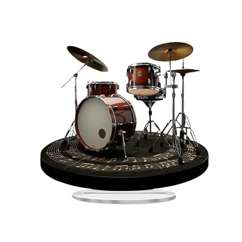 ミニチュア楽器模型 装飾ドラムスタンド装飾デスクトップ装飾