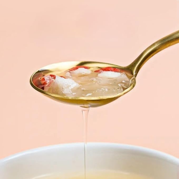 Instant Freeze dried tremella soup,red dates snow pear soup,Healthy Breakfast Foods,Dessert,convenient food,Cereals Congee,Chinese snack gift,Oatmeal Soups (Red date,28 packs)