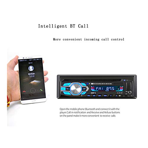 5014BT 1Din 12V カーラジオDVDCDプレーヤー車載MP3ステレオカーハンズフリーBluetoothUSB/AUX/TF オートラジオオーディオ カースタイリング ワイヤレスリモコン