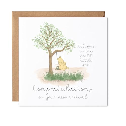 Maise & Rose New Baby Card | Winnie The Pooh | Welcome To The World P8