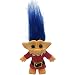 Yintlilocn Lucky Troll Dolls,Vintage Troll Dolls,Christmas Dolls Chromatic Adorable for Collections, School Project, Arts and Crafts, Party Favors- 7.5" Tall(Include The Length of Hair (Blue)