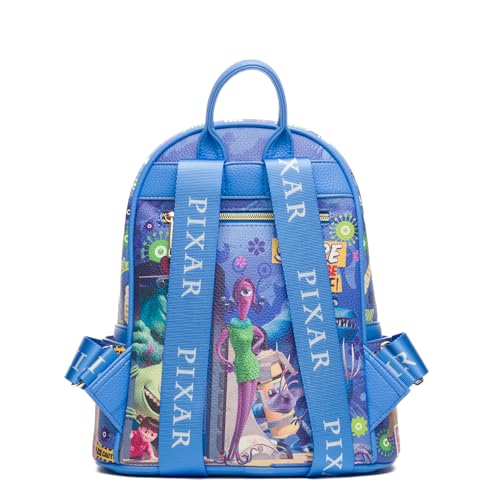 Wondapop Disney Pixar Monsters Inc. Roz Got My Eye On You 11" Vegan Leather Mini Backpack3