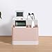 Poeland Desktop Storage Organizer Pencil Card Holder Box Container for Desk, Office Supplies, Vanity Table