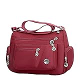 ► Größe: Umhängetasche: 1 cm (L) x 27 cm (B) x 20 cm (H) / 0,4 (L) x 12,2 (B) x 11,8 (H)