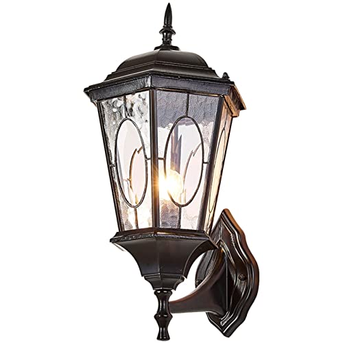 Applique de mur d'eau moderne style européen éclairage extérieur de prestige