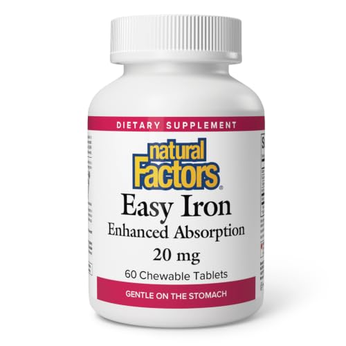 Natural Factors Easy Iron Chewable