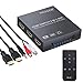 Produktbild PROZOR HDMI Switch 4K 3D HDMI Umschalter mit Audio Extraktor 5x1 HDMI Audio Konverter mit IR-Fernbedienung 3 Fuß HDMI 1.4-Kabel und 3,5mm-Stecker auf 2 Cinch-Stereo-Audiokabel
