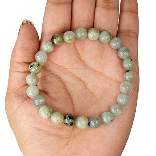 Image of Reiki Crystal Products Certified Natural Crystal Stone 8 mm Round Beads Bracelet for Men and Women | Reiki Charged Gemstone Bracelets | Multiple Stone Variants Available