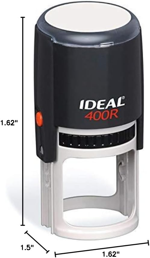 Miniatura 8 de Sello de tinta personalizable, sello de goma redondo, sello de goma personalizado, sello de tinta, sello personalizado, ideal para 400 rondas estilo