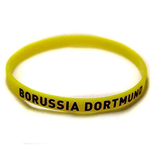 Borussia Dortmund - Bracciale in silicone con 5
