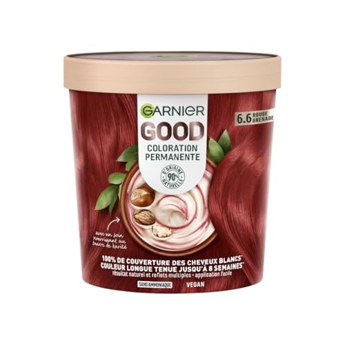 Garnier - Coloration Permanente - Sans Ammoniaque - 90% d'Ingrédients d'Origine Naturelle et...