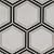 Bedrosians Allora Hexagon Matte Porcelain Tile 8.5" x 10", Telaio (29-Pack, 12.67 SF)