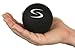 Starwood Sports Massage Ball Set - 6 cm Lacrosse Ball, 7 cm Very Firm Spiky, 7 cm Medium Firm Spiky + Carry Bag