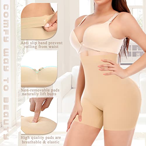 Image of Werena Butt Lifter Shorts for Women Padded Underwear | Seamless, Booty Pads, Butt Lifting Shapewear Panties