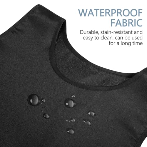 Tablier imperméable Alipis avec poches pour cuisine et coiffure - 7